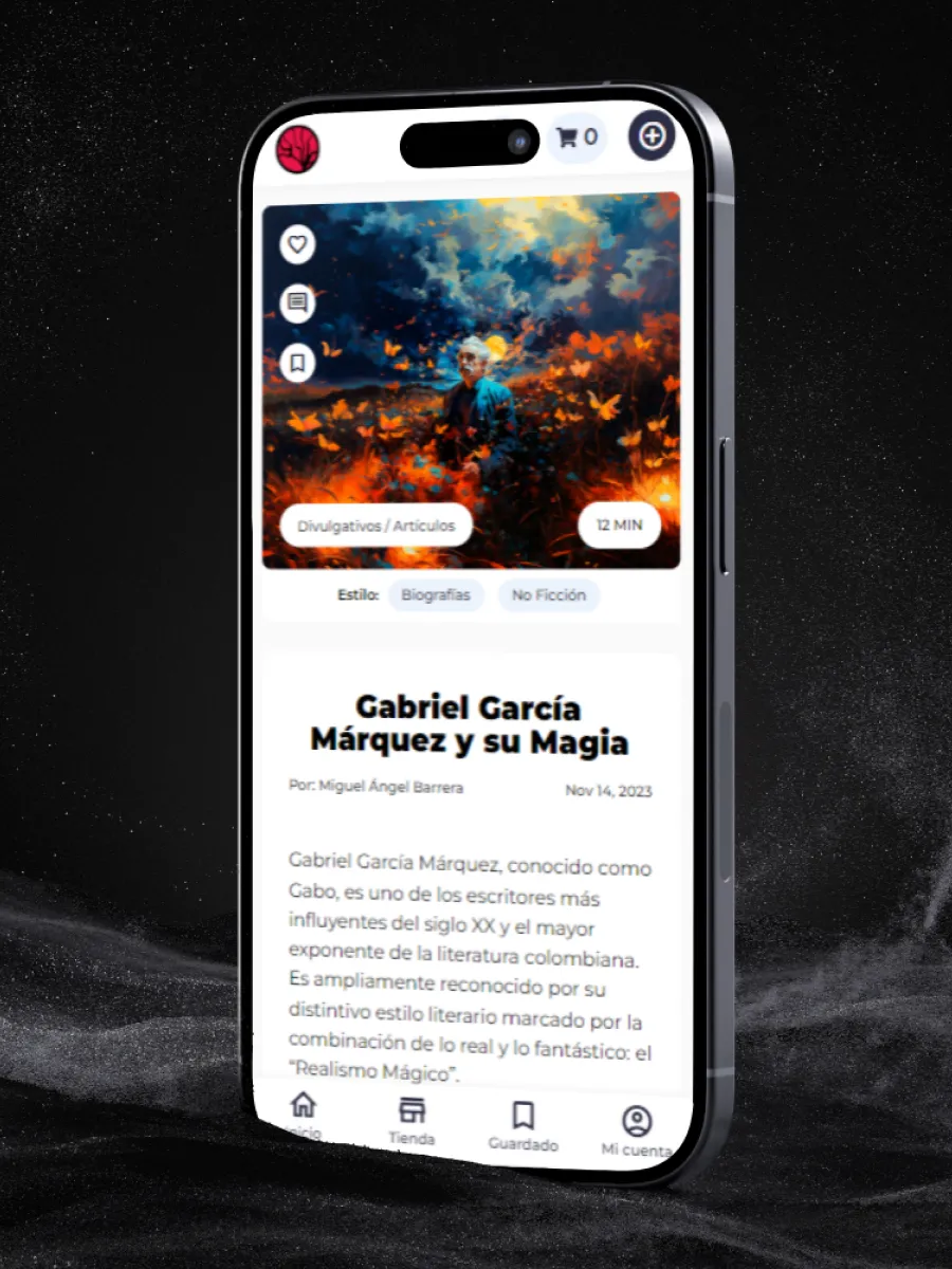 Realismagico book marketplace UI design | Post for iPhone