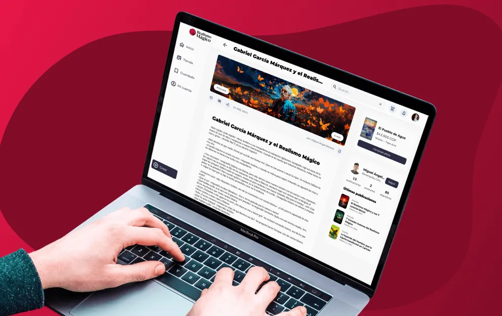 Realismagico - UI Design - Blog Post